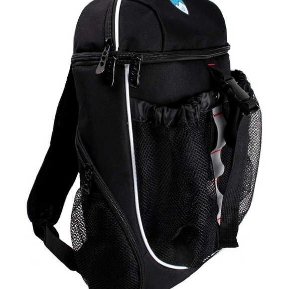 Hard Work Sports Basketball Backpack with Ball Compartment Spacious Shoe Storage - Picture 3 of 10